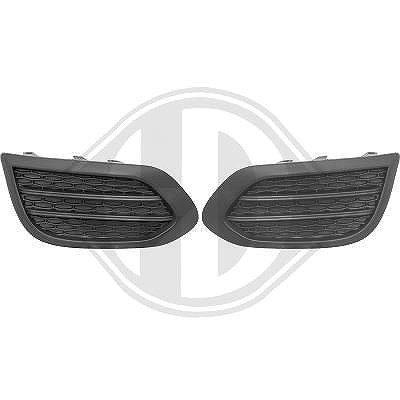 Diederichs Lüftungsgitter, Stoßfänger [Hersteller-Nr. 4446146] für Renault