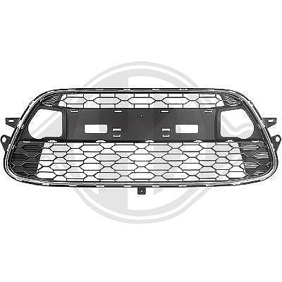 Diederichs Lüftungsgitter, Stoßfänger [Hersteller-Nr. 4006044] für Citroën