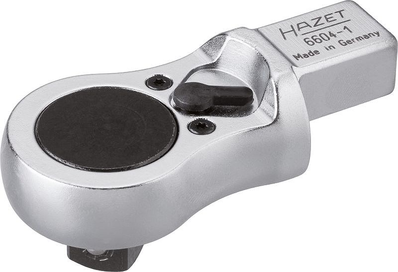 Hazet Einsteck-Umschaltknarre - Einsteck-Vierkant 14 x 18 mm - 1/2 [Hersteller-Nr. 6604-1]