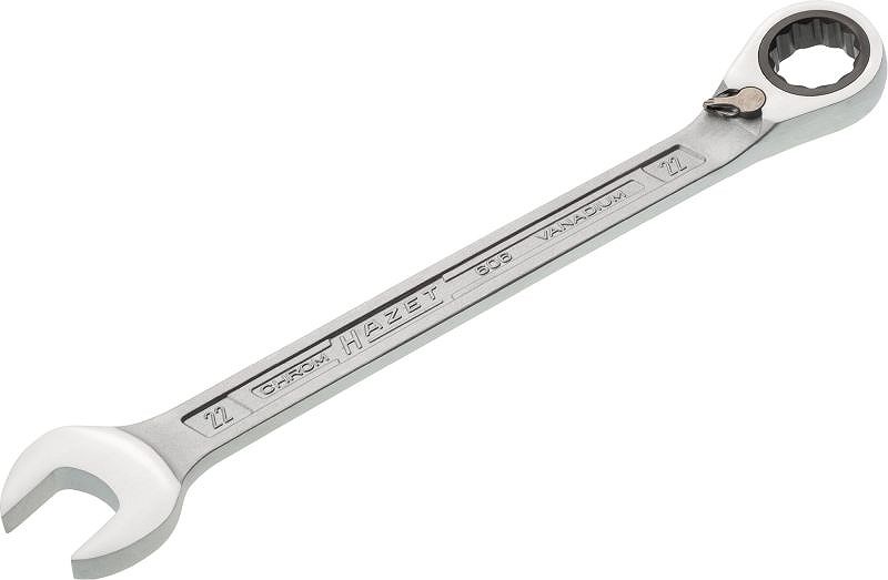 Hazet Knarren Ring-Maulschlüssel - Zwölfkant - 22 mm [Hersteller-Nr. 606-22]