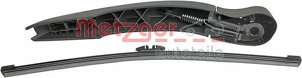 Metzger Autoteile Wischarm mit Kappe + Wischer hinten [Hersteller-Nr. 2190299] für BMW
