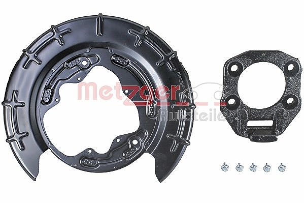 Metzger Autoteile Spritzblech, Bremsscheibe [Hersteller-Nr. 6115121] für Kia, Hyundai