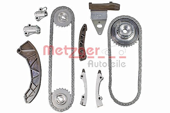 Metzger Autoteile Steuerkettensatz [Hersteller-Nr. 7490041] für Hyundai, Kia