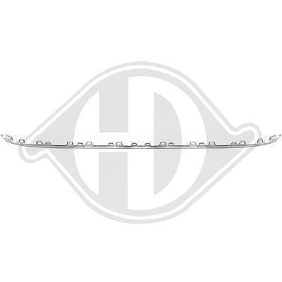 Diederichs Zier-/Schutzleiste, Stoßfänger [Hersteller-Nr. 2249161] für VW