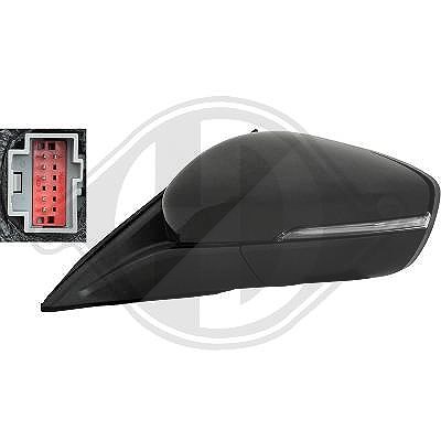 Diederichs Außenspiegel [Hersteller-Nr. 1530025] für Ford