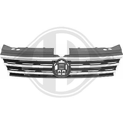 Diederichs Kühlergitter [Hersteller-Nr. 2256041] für VW