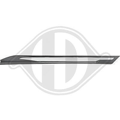 Diederichs Zier-/Schutzleiste, Stoßfänger [Hersteller-Nr. 4236422] für Peugeot