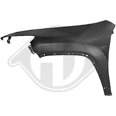 Diederichs Kotflügel [Hersteller-Nr. 2603107] für Jeep