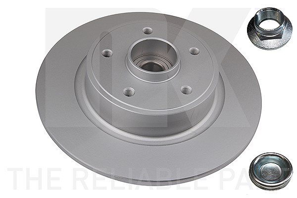 Nk 1x Bremsscheibe [Hersteller-Nr. 313990] für Renault