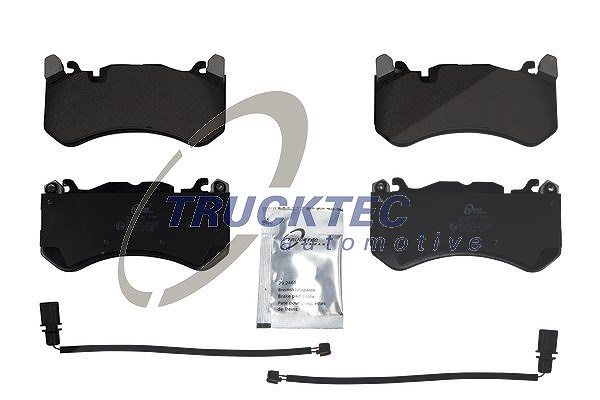 Trucktec Automotive Bremsbelagsatz, Scheibenbremse [Hersteller-Nr. 07.35.288] für Audi