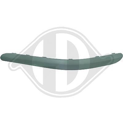 Diederichs Zier-/Schutzleiste, Stoßfänger [Hersteller-Nr. 1671363] für Mercedes-Benz