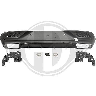Diederichs Blende, Stoßfänger [Hersteller-Nr. 1692358] für Mercedes-Benz