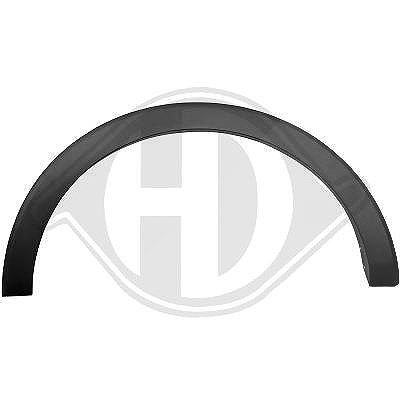 Diederichs Zier-/Schutzleiste, Kotflügel [Hersteller-Nr. 1457067] für Ford
