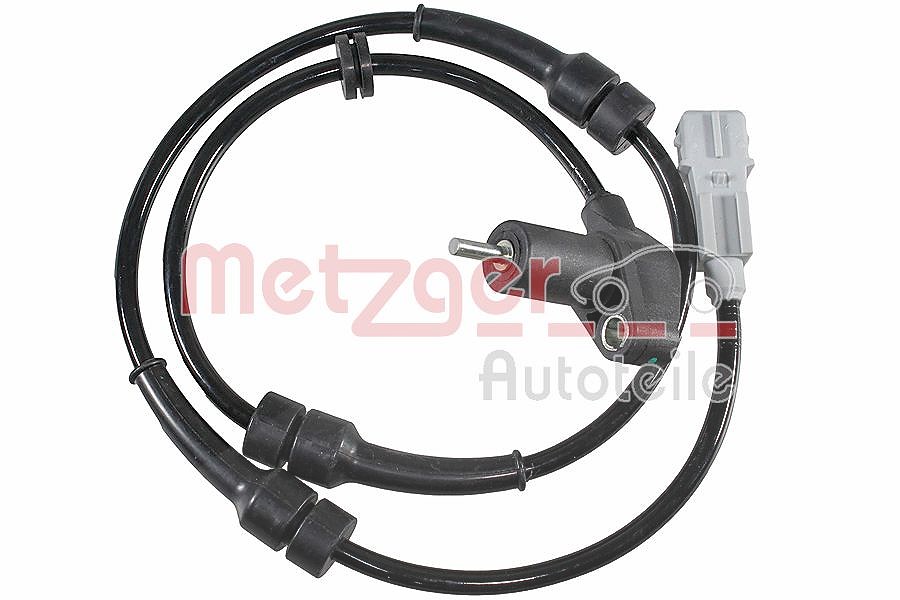 Metzger Autoteile Sensor, Raddrehzahl [Hersteller-Nr. 0900049] für Citroën, Peugeot