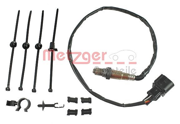 Metzger Autoteile Lambdasonde [Hersteller-Nr. 0893181] für Audi, Skoda, VW