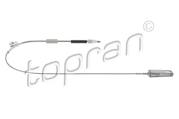 Topran Seilzug, Feststellbremse [Hersteller-Nr. 407781] für Mercedes-Benz