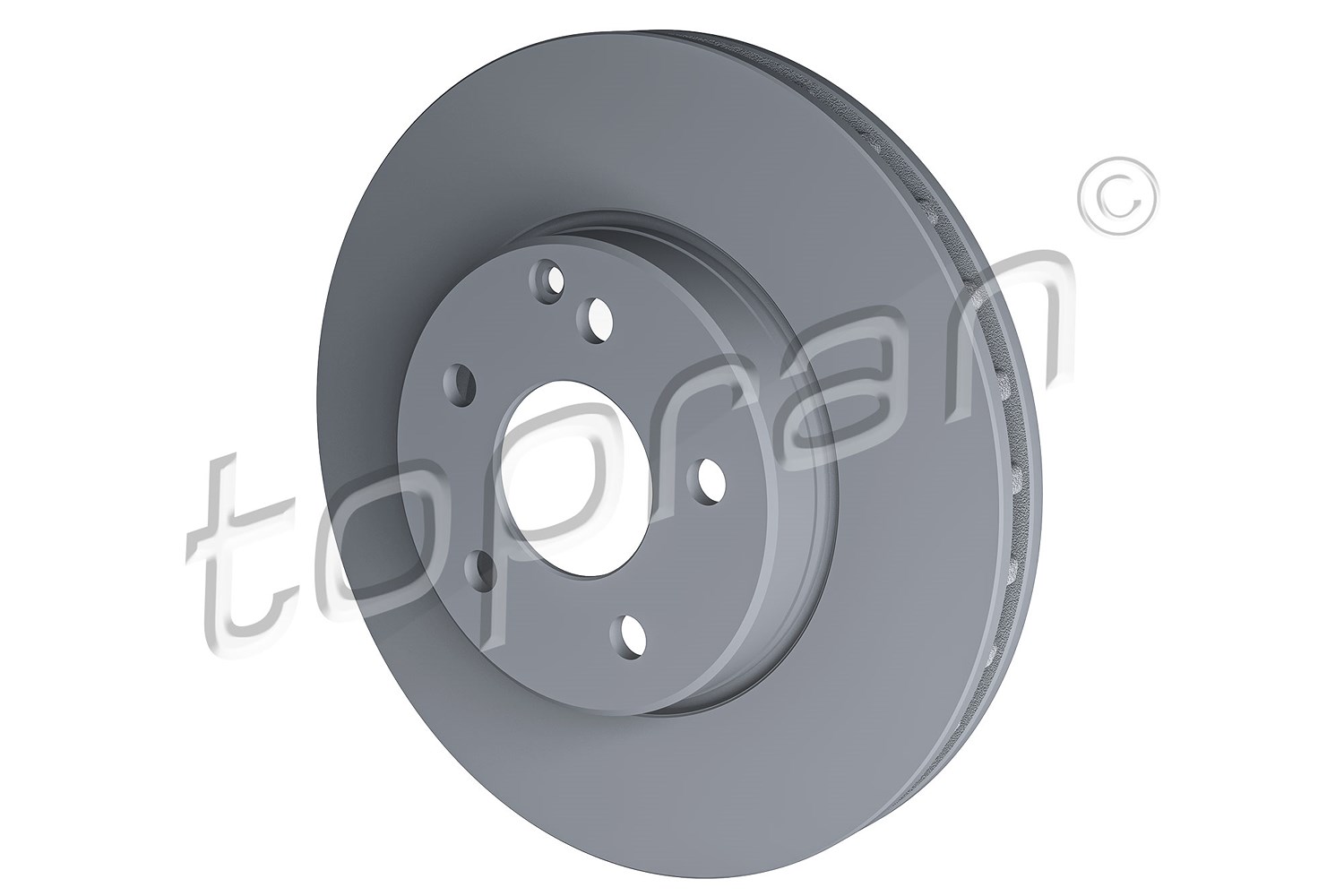 Topran Bremsscheibe Vorderachse Belüftet [Hersteller-Nr. 401051] für Mercedes-Benz