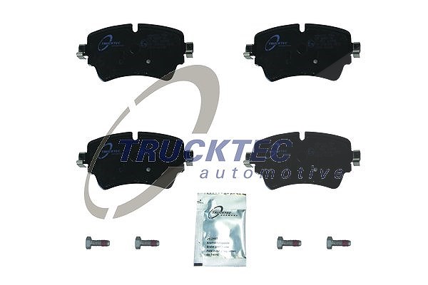 Trucktec Automotive Bremsbelagsatz, Scheibenbremse [Hersteller-Nr. 08.35.201] für BMW, Mini