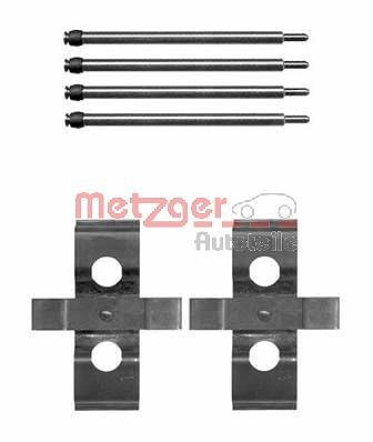 Metzger Autoteile Zubehörsatz, Scheibenbremsbelag [Hersteller-Nr. 109-1611] für Mercedes-Benz