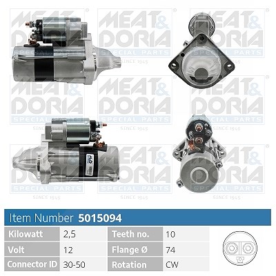 Meat & Doria Starter [Hersteller-Nr. 5015094] für BMW