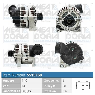 Meat & Doria Generator [Hersteller-Nr. 5515168] für BMW