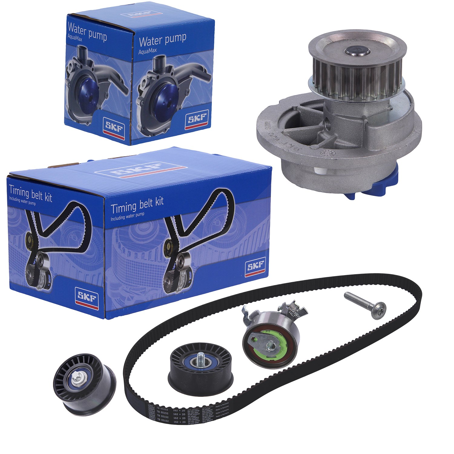Skf Wasserpumpe + Zahnriemensatz [Hersteller-Nr. VKMC05156-2] für Vauxhall, Opel