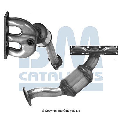 Bm Catalysts Katalysator inkl. Montagesatz [Hersteller-Nr. BM91351H] für BMW
