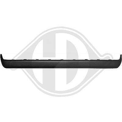 Diederichs Zier-/Schutzleiste, Stoßfänger [Hersteller-Nr. 1612065] für Mercedes-Benz