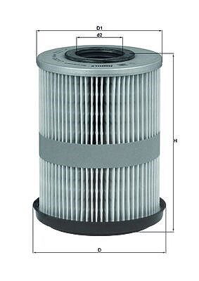 Mahle Luftfilter [Hersteller-Nr. LX293]