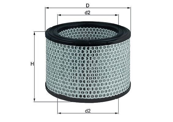 Mahle Luftfilter [Hersteller-Nr. LX248]