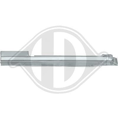 Diederichs Einstiegblech [Hersteller-Nr. 9316022] für Opel