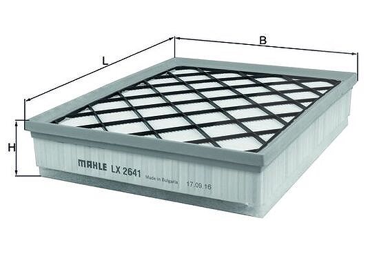 Mahle Luftfilter [Hersteller-Nr. LX2641] für BMW