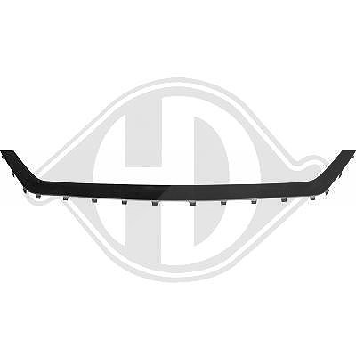 Diederichs Zier-/Schutzleiste, Stoßfänger [Hersteller-Nr. 6601152] für Toyota