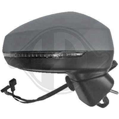 Diederichs Außenspiegel [Hersteller-Nr. 1033224] für Audi