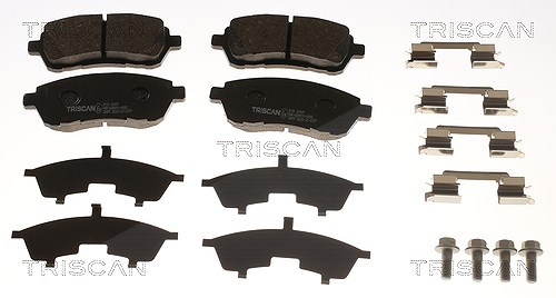 Triscan Bremsbelagsatz, Scheibenbremse [Hersteller-Nr. 811016169] für Ford