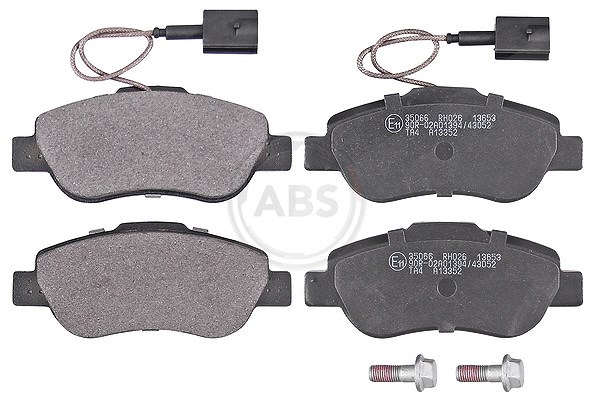 A.b.s. Bremsbelagsatz, Scheibenbremse [Hersteller-Nr. 35066] für Fiat, Ford
