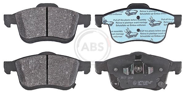 A.b.s. Bremsbelagsatz, Scheibenbremse [Hersteller-Nr. 35037] für Fiat