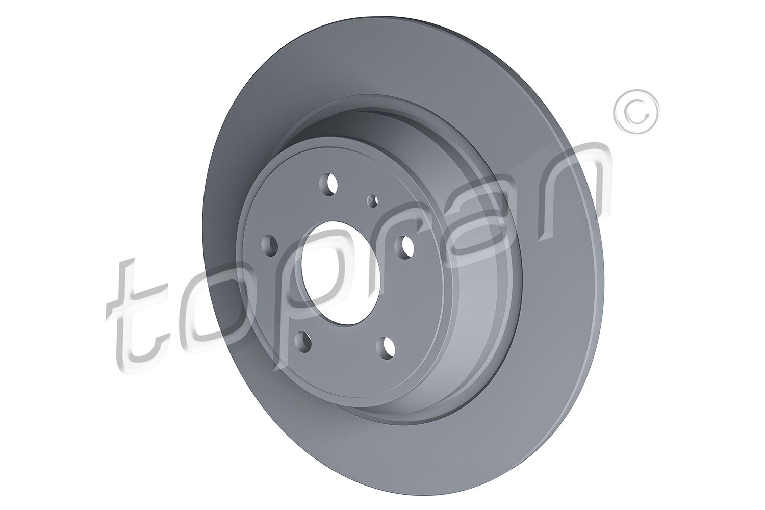 Topran Bremsscheibe Hinterachse Voll [Hersteller-Nr. 304857] für Ford