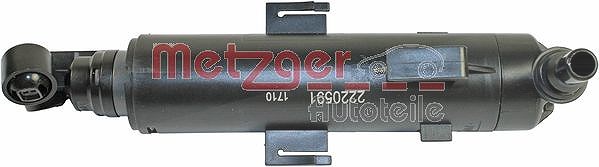 Metzger Autoteile Waschwasserdüse, Scheinwerferreinigung [Hersteller-Nr. 2220591] für Audi