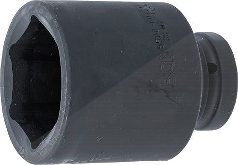 Bgs Kraft-Steckschlüssel-Einsatz Sechskant - 25 mm (1) - SW 60 mm [Hersteller-Nr. 5500-60]