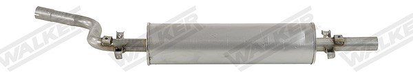 Walker Endschalldämpfer [Hersteller-Nr. 05065] für Mercedes-Benz