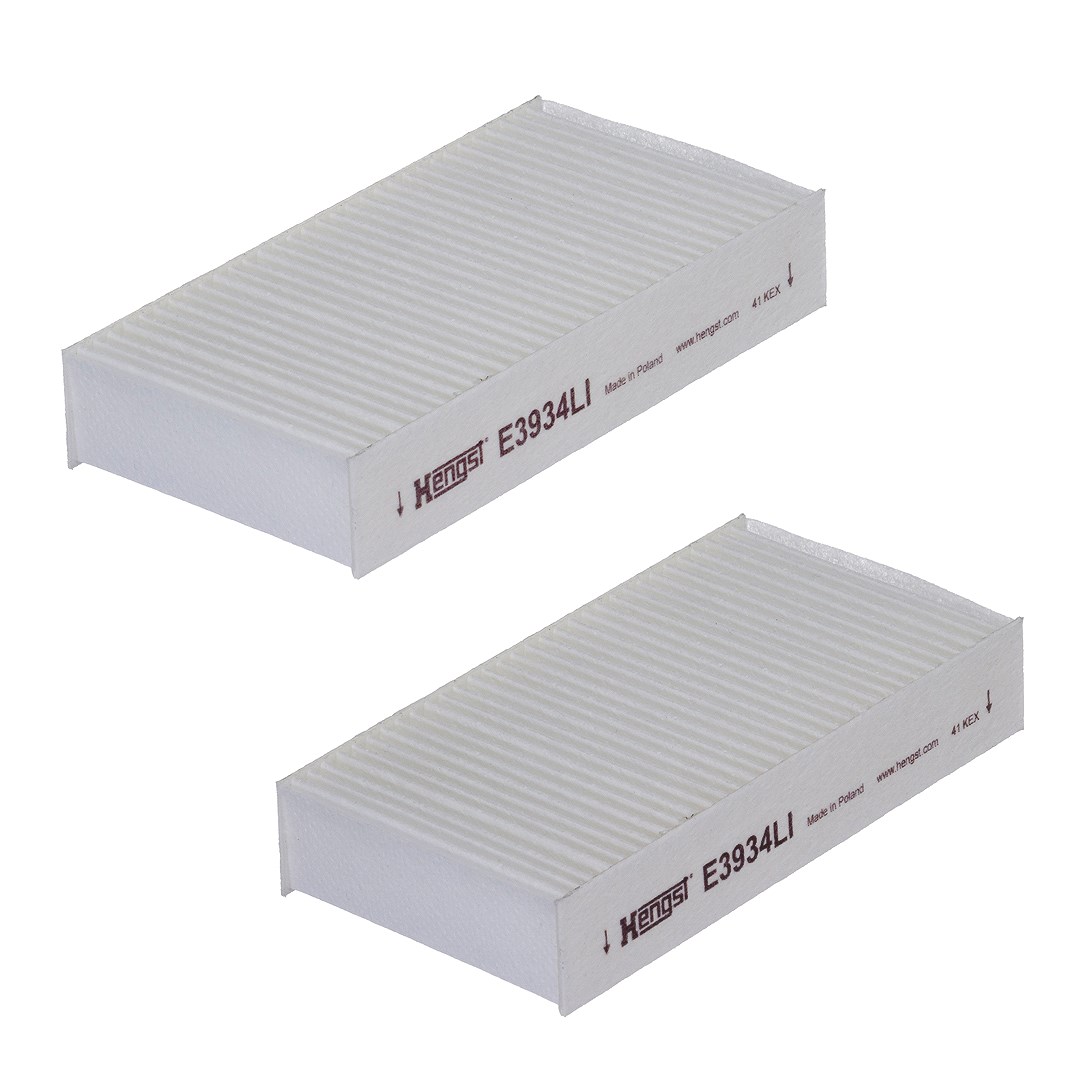 Hengst Filter Filter, Innenraumluft [Hersteller-Nr. E3934LI-2] für BMW