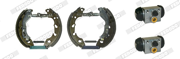 Ferodo Bremsbackensatz [Hersteller-Nr. FMK620] für Ford, Fiat