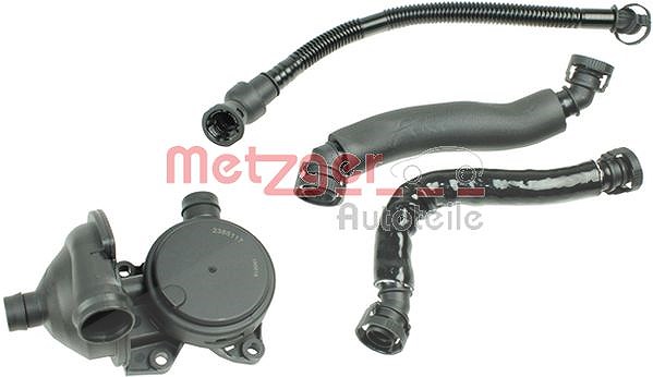 Metzger Autoteile Reparatursatz, Kurbelgehäuseentlüftung [Hersteller-Nr. 2385117] für BMW