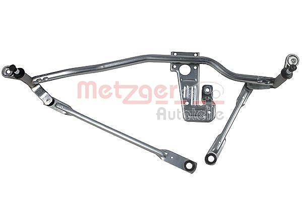 Metzger Autoteile Wischergestänge ohne Motor [Hersteller-Nr. 2190233] für Fiat, Citroën, Peugeot