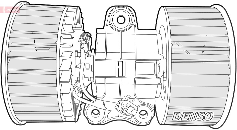 Denso Innenraumgebläse [Hersteller-Nr. DEA05004] für BMW