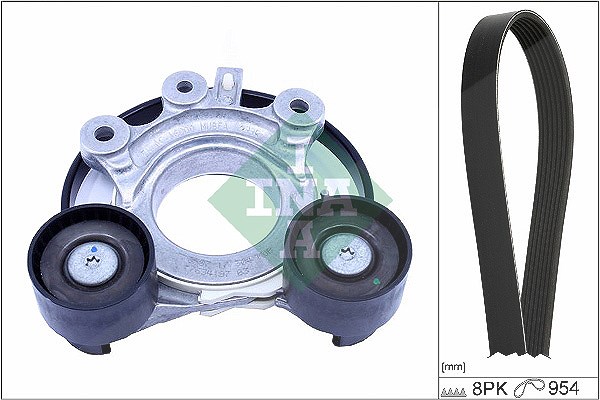 Schaeffler Ina Keilrippenriemensatz [Hersteller-Nr. 529052210] für Mini, BMW