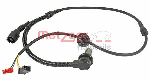 Metzger Autoteile Sensor, Raddrehzahl Vorderachse [Hersteller-Nr. 0900065] für Audi, Skoda, VW