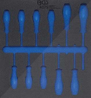 Bgs Werkstattwageneinlage 2/3 - leer - für Art. 4079 [Hersteller-Nr. 4079-1]