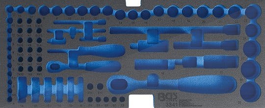 Bgs Schaumeinlage für Art. 3312 - leer - für Art. 3341 [Hersteller-Nr. 3341-1]